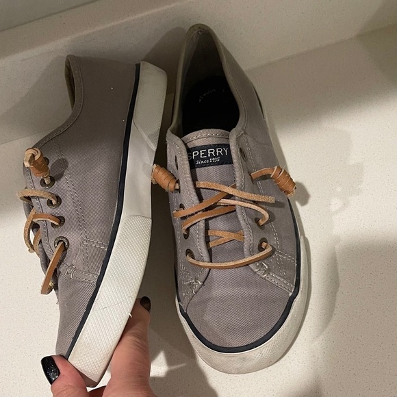 Sperry top sliders seacoast canvas - Picture 6 of 13